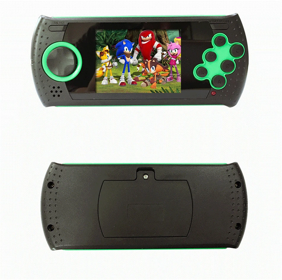 

New MD-16 Portable 3 Inch 16 Bit Handheld Game Console Mp4 Players Game Consoles Build In 100 Classic Games MP4 Game Player