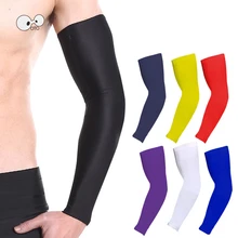 1 шт. Защита от ультрафиолетовых лучей, компрессионные перчатки для бега и велоспорта, баскетбольные волейбольные гольфы, Спортивная ручная манжета, рукава для велосипеда