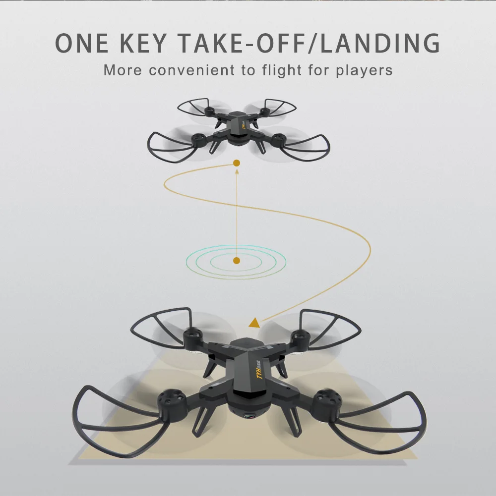 Flytec-T5-RC-Foldable-Drone-with-Altitude-Hold-Function-9