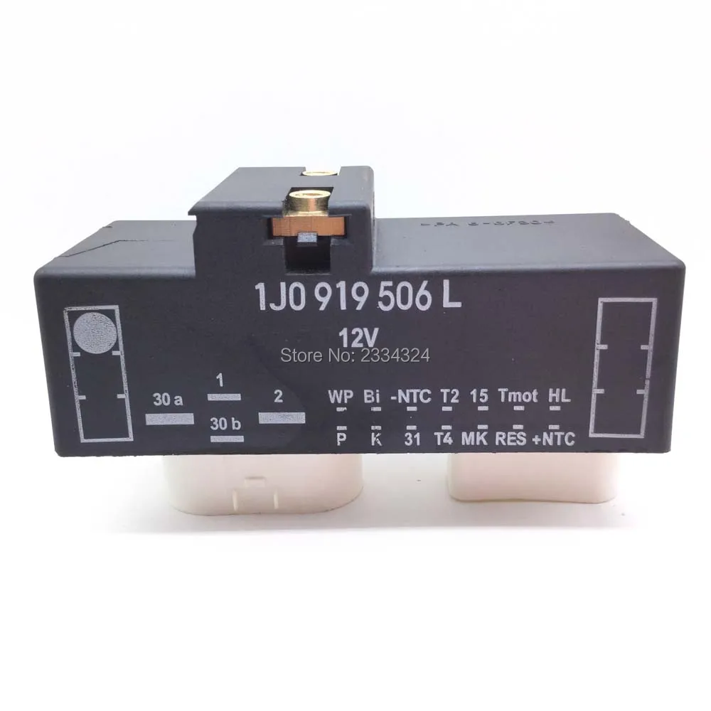 

1J0919506L,1J0 919 506L Cooling Fan Control Switch Relay For VW Bora Golf 5 6 Skoda Octavia Audi A3 Seat Leon Toledo 1.6