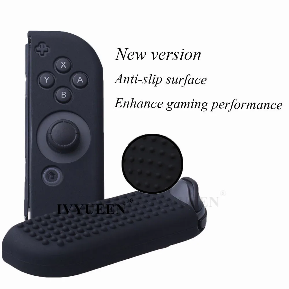 Сумка для хранения IVYUEEN, чехол для Kind Switch NS Console из закаленного стекла, защитный силиконовый чехол для Joy Con, контроллер