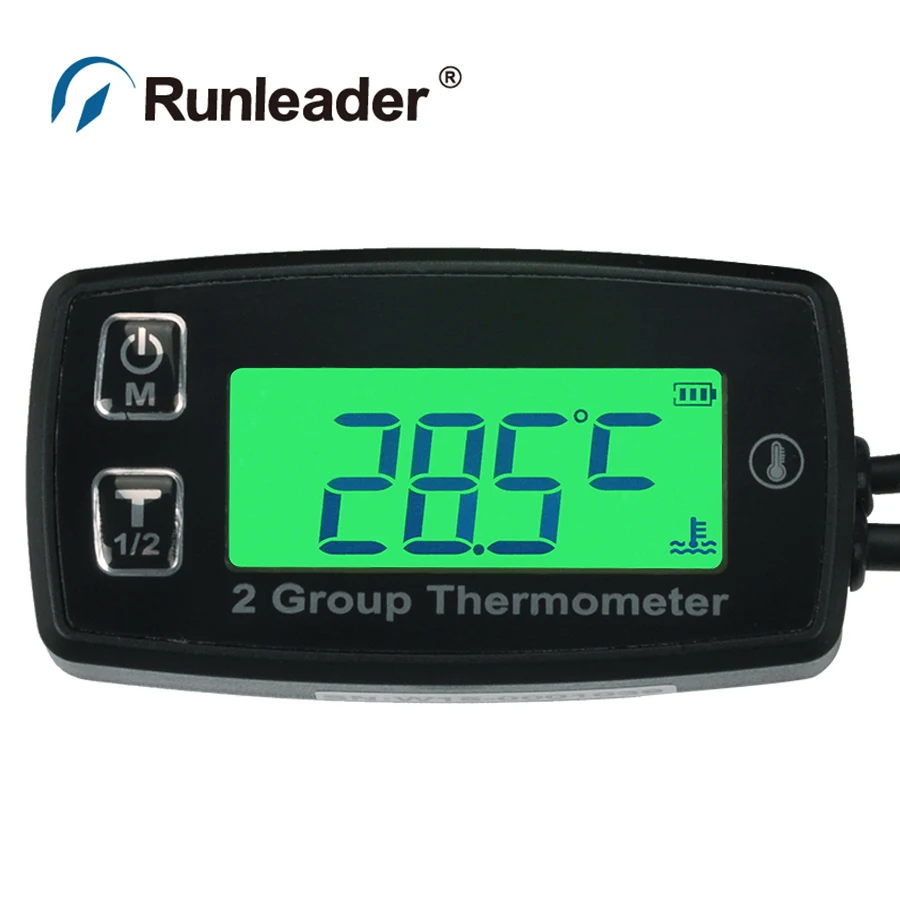 

TS001 PT100 -20 +300 2 temp sensor TEMP meter temperature thermometer for generator trimmer trailer stump grinders snowmobile