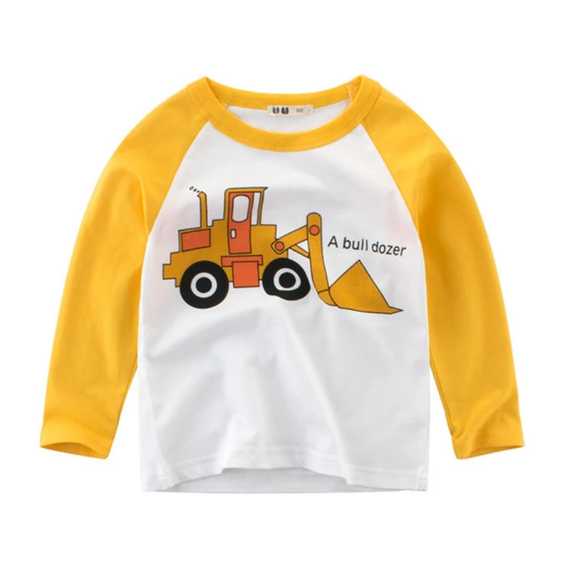 Hot Cotton Kids Sweatshirts Spring Autumn Baby Sweatshirts Long Sleeves Children's Sportswear T-shirts Baby Girl Sweatshirts