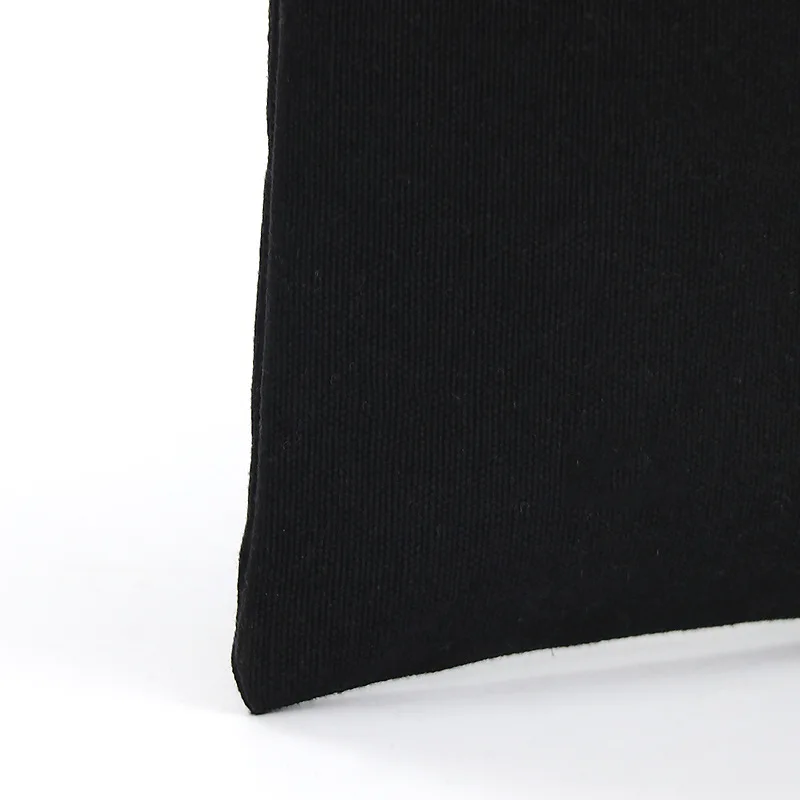 XINGMING 2019 solid balack reusable shopping bags women men tote canvas bag eco cloth bags Multiple sizes XINGMING 2019 solid balack reusable shopping bags women men tote canvas bag eco cloth bags Multiple sizes