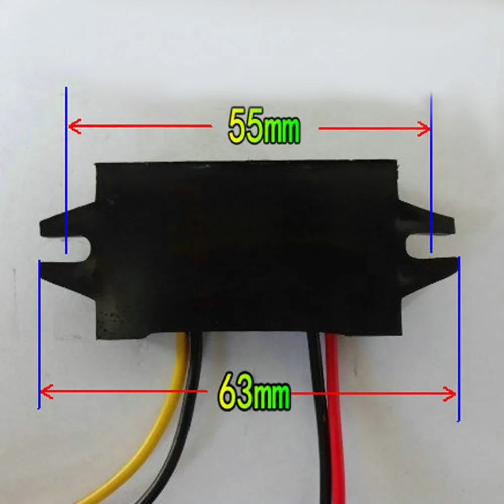 DC 12V(8,5-22 V) понижающий 6V 2A 12W адаптер питания понижающий модуль питания преобразователь напряжения Регулятор для автомобиля