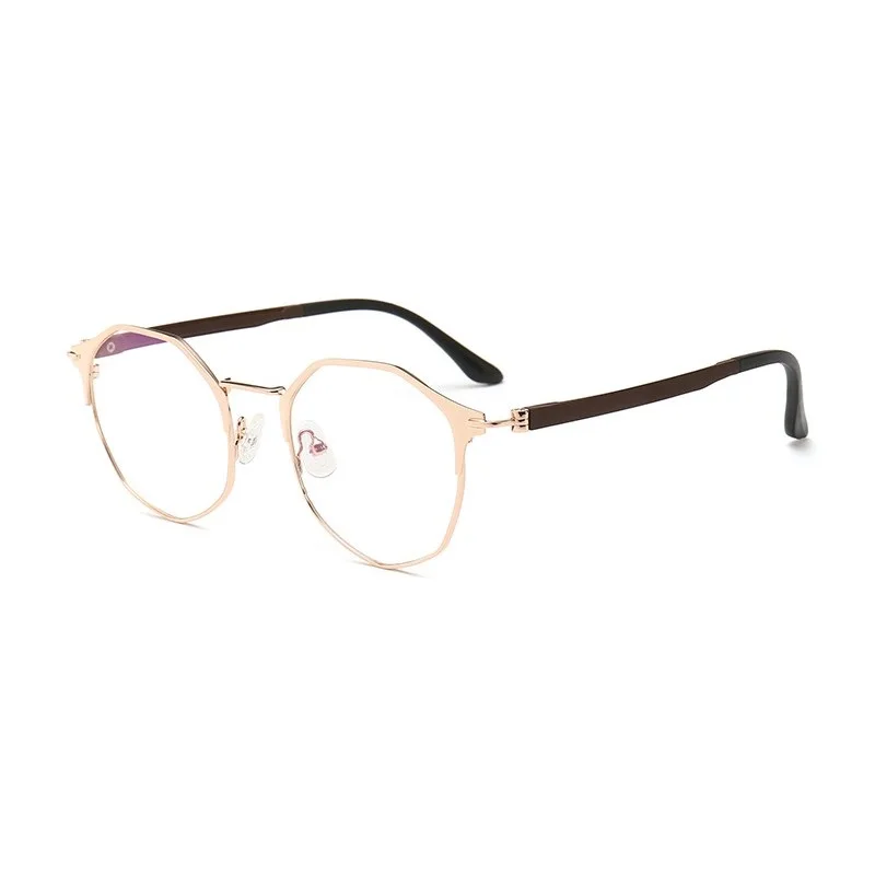 

2019 Titanium Alloy Glasses irregular Frame Women Men Prescription Eyeglasses Myopia Optical Square Ultralight Eyewear oculos