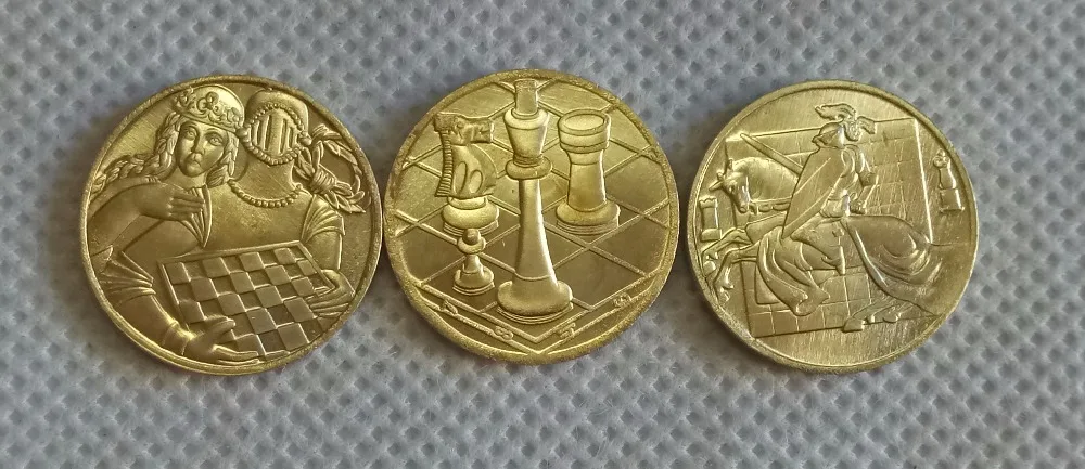 

Chess COINS COPY commemorative coins-replica coins medal coins collectibles