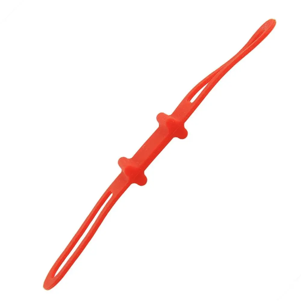 Cheap Bicycle Headlight Bicycle Headlight Mount Holder Bandage Mountain Road Bike Front Light Silicone Band Strap Cycling Torch FlashL 2