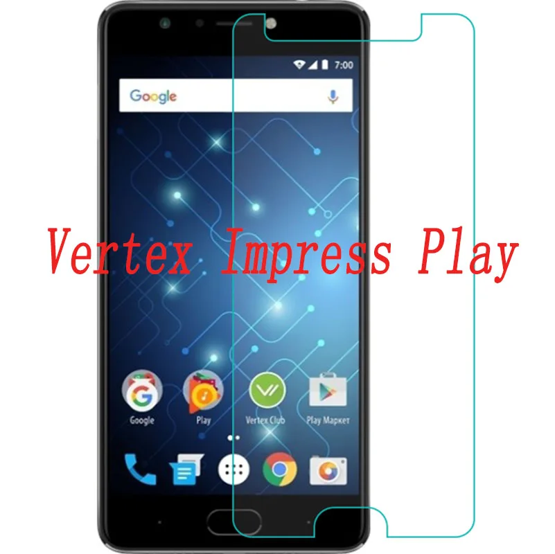 

Smartphone Tempered Glass for Vertex Impress Play 9H Explosion-proof Protective Film Screen Protector cover phone