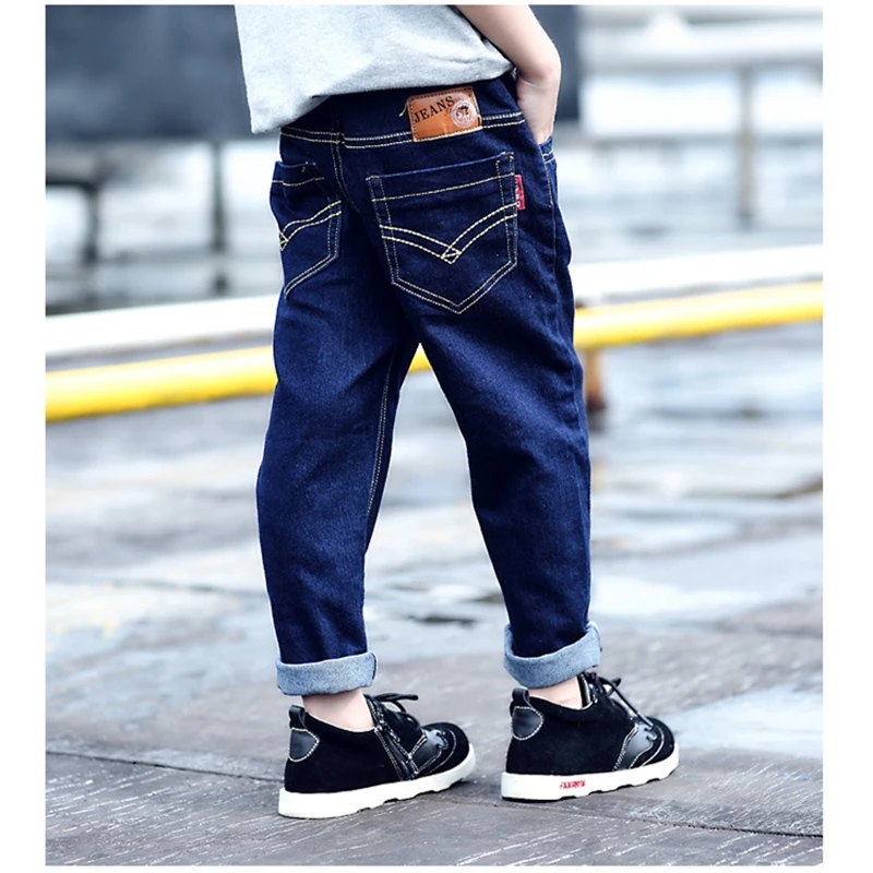 Baby Boys and childrens jeans Pants clothes In the spring and autumn Stylish and simple Boys kids leisure Clothing lrzlyx06 (15)