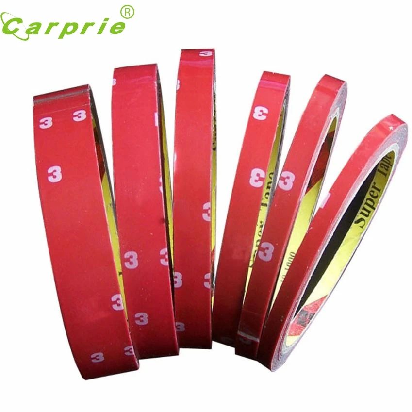 

New Car-styling 300cm Strong Permanent Double Sided Super Sticky Tape Roll For Vehicle 6MM jy5 Drop shipping