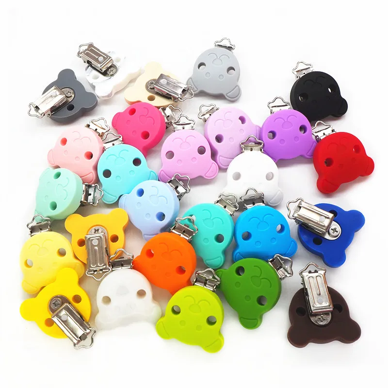 Silicone Teething Beads Necklace Baby Sensory Jewellery Teether Mix Color SK