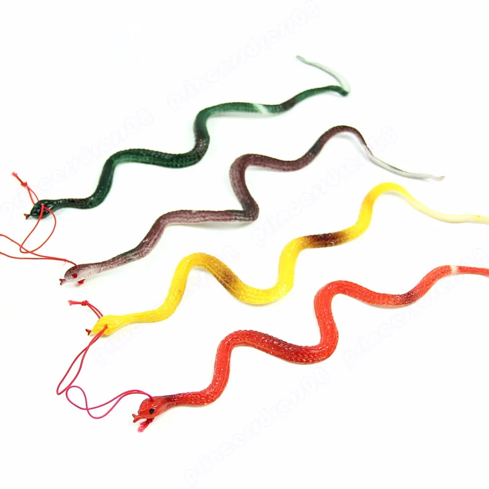 New Novelty Trick Toys Simulation Snake Whimsy Rubber Small Snakes-P101 | Игрушки и хобби