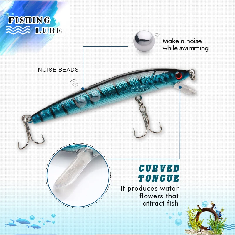 Minnow Fishing Lure 18cm 23.8g Hard Wobblers Crankbait 3D Eyes Bait Artificial Trout Pike Carp Fishing Accessories (4)