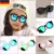 2019 Детские солнцезащитные очки Child Kod Outdoor ANTI-UV Солнцезащитные очки Eyewear Boy Girl Eye Glasses Shades Goggles Protection Outdoor
