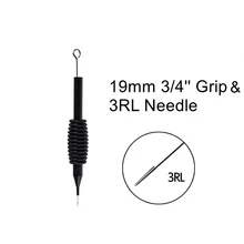 Одноразовый зажим для нанесения татуировки трубки с иглы для татуажа в ассортименте Размер 3RL 3/"(19 мм) для тату-машина поставка 40 шт./партия