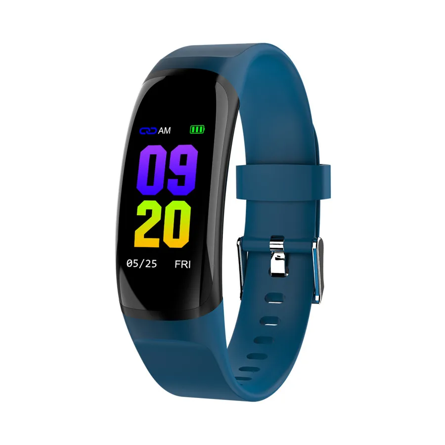 

Explosion models MK04 smart watch color screen blood pressure heart rate step sleep monitoring Bluetooth watch FOR: iphone Samsu