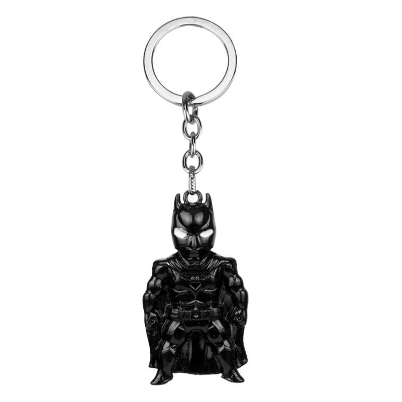 

2019 New Fashion Avenger Union Batman keychains For Bag Key Holder Charm Hanging pendant Car Key Chains Key Ring Women & Men