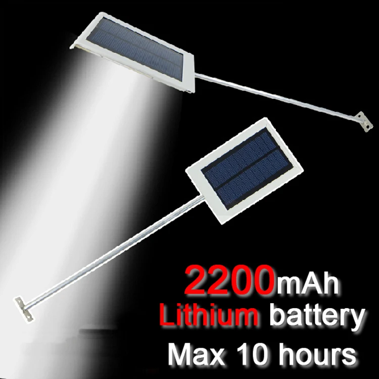 

QLTEG 15 LED Solar lamp Sensor solar Powered Panel LED Street Light Outdoor Garden Path Spot Wall Emergency Lamp luminaria
