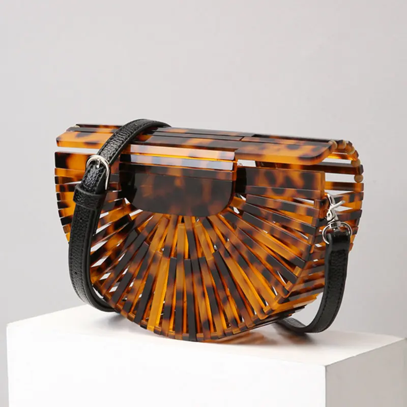 acrylic basket bag