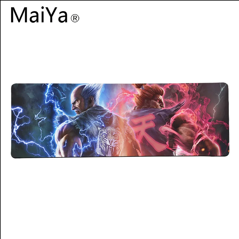 Maiya высокое качество игры Tekken DIY дизайн узор Коврик для игровой мыши Большой Мышь Pad клавиатуры коврики