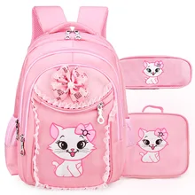 Портфолио для школы, сумки для девочек, Милый мультяшный Детский рюкзак, рюкзак для принцессы, Детский рюкзак, рюкзак для начальной школы
