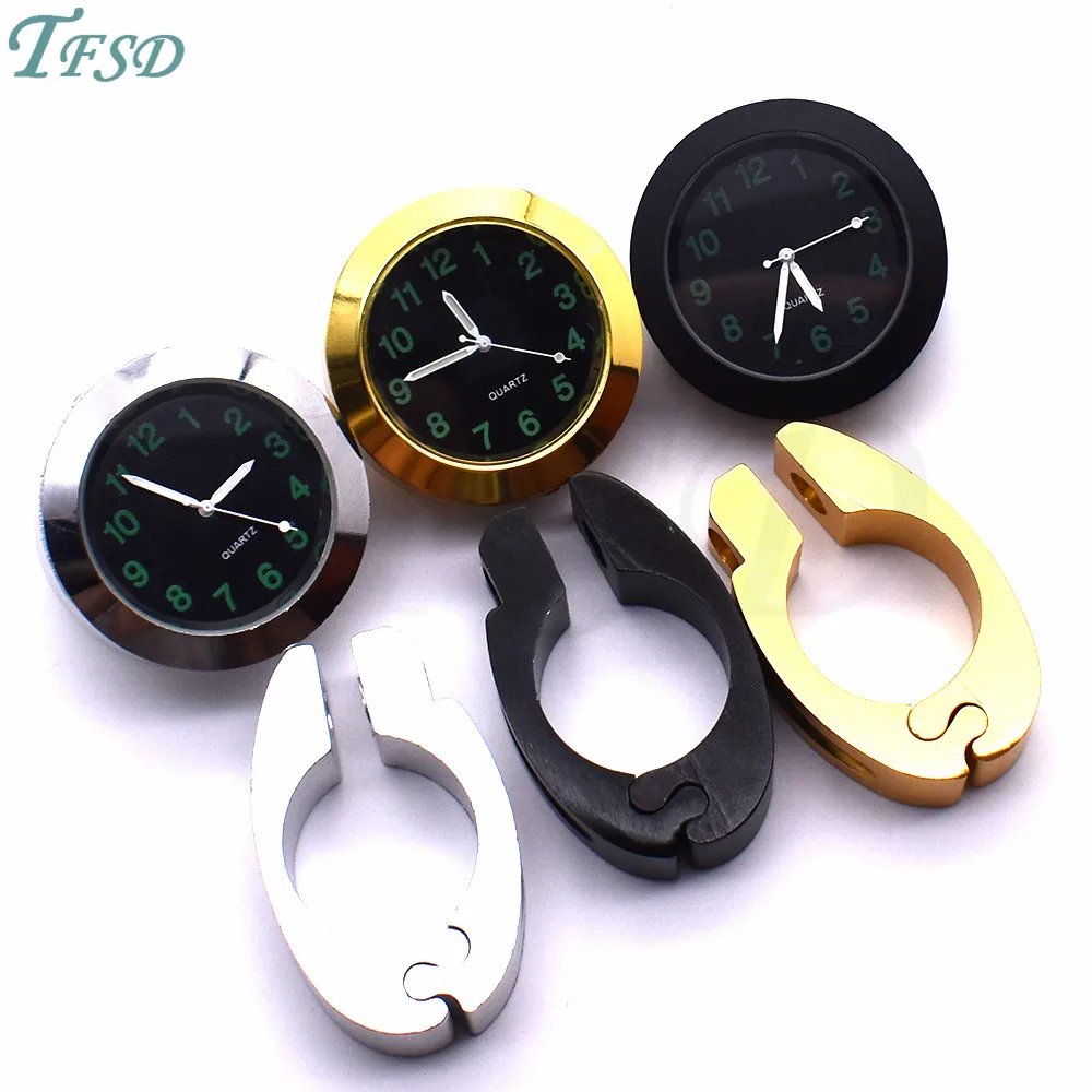 

moto Motorcbike universal modified waterproof watch clock bicycle motorcycle handlebar clock quartz watch For Kawasaki Z750