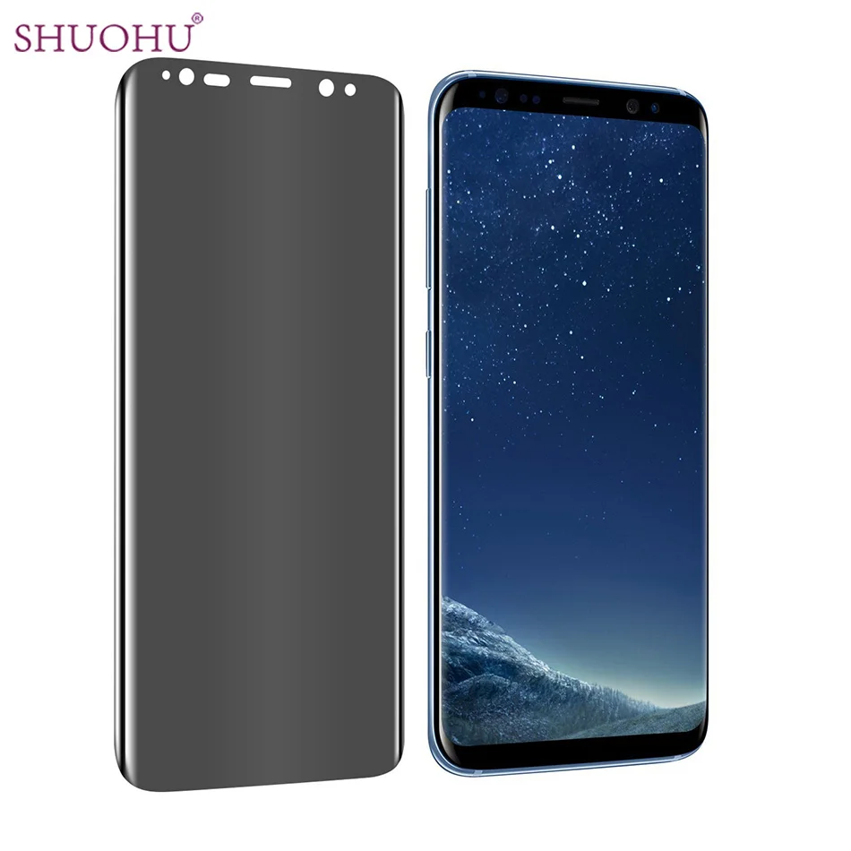 Shuohu S8Plus Анти Шпион конфиденциальности Экран протектор 3D полный Чехол чистые