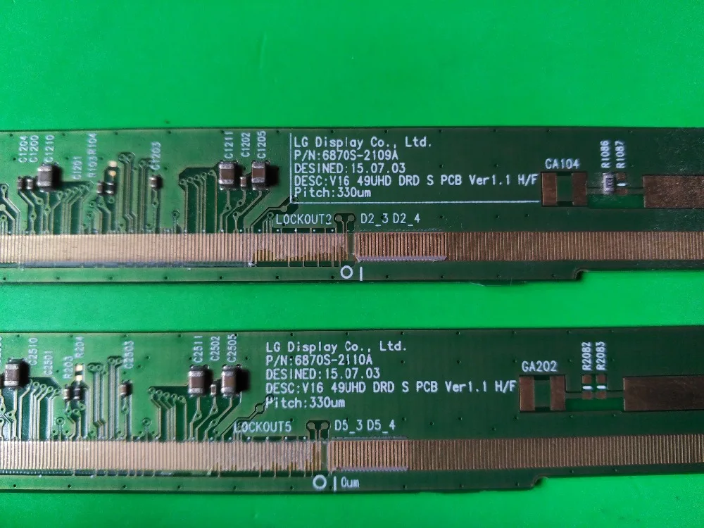 6870S-2109A 6870S-2110A LCD PCB части пара | Электроника