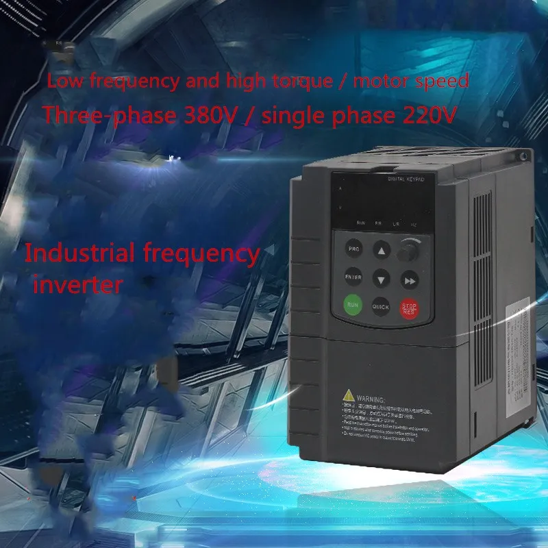 

New product! Frequency converter 380V 7.5KW VFD Inverter 3-phase vector motor speed for CNC machine