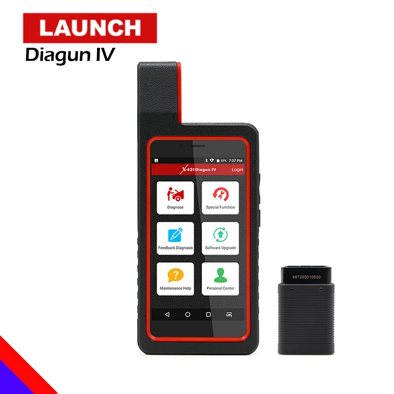 

Launch X431 DIAGUN IV Automotive Diagnostic Tool OBD2 Scanner Code Reader with Wifi & Bluetooth 2 Years Free Update Online