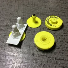 500 шт. 134,2 кГц FDX ИД бирка Икар сертификат ISO11784/11785