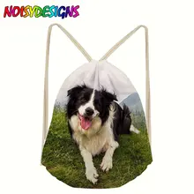 Высококачественные шнурки Сумка Пляжная кайма Collie дорожная сумка для хранения упаковочная сумка для плавания Пешие прогулки для женщин и мужчин подростков рюкзак и сумка femme