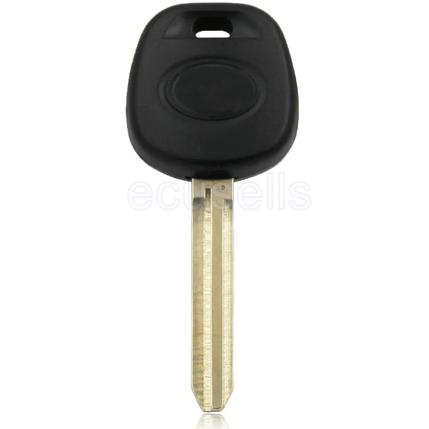 

Remote Smart Car Key Transponder Key with H (8A) Chip 128 Bit for Rav4 Corolla Camry Sienna (Soft Key Shell) Uncut Blade