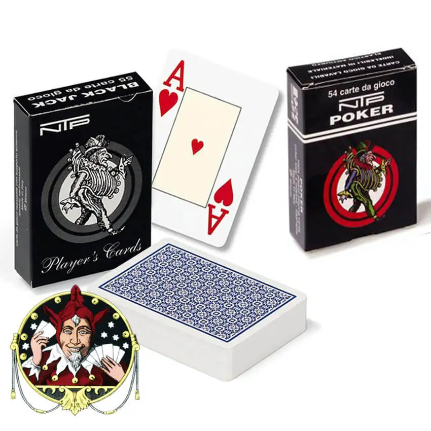 NTP невидимые чернила помечены обман покер красные и синие карты для азартных игр и волшебного шоу