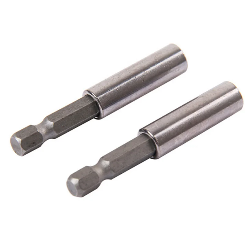 2PCS 2" Length 1/4" Shank Magnetic Extension Socket Screw BitsScrewdriver Bar Rod for Cordless Drill Power Tools | Инструменты