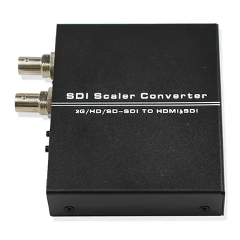 

SDI Scaler Audio Video Converter SDI BNC to HDMI with SDI loop Adapter Support SD HD 3G-SDI Free Shipping