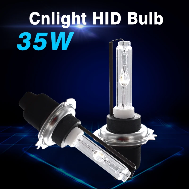 

SKYJOYCE 1 Pair 35W Cnlight HID Bulb H1 H3 H7 H11 9005 9006 9012 D2H Cnlight HID Replacement Headlamp 4300K 6000K 8000K 10000K