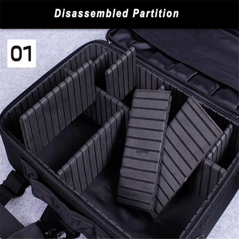 Beautician Tissue Professional Vanity Cosmetic Eyelash Nail Bag Organizer Travel Make Up Cases Big Capacity Cosmetics Suitcases