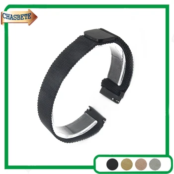

Stainless Steel Watch Band for Fossil Watchband 16mm 18mm 20mm 22mm 23mm Men Women Metal Strap Belt Wrist Loop Bracelet Black