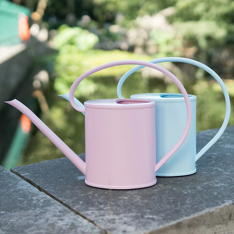 

Household gardening tools 1.2L plastic long mouth watering cans indoor fleshy flower pot potted watering can ZP3271018
