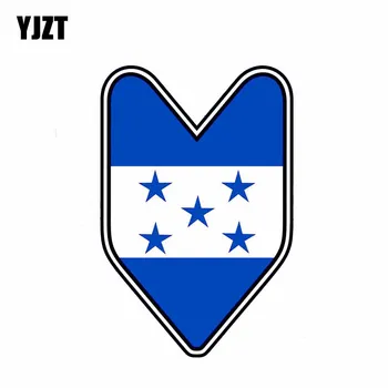 

YJZT 9.9CM*15CM Car Accessories Honduras Flag JDM Car Sticker Decal 6-2223