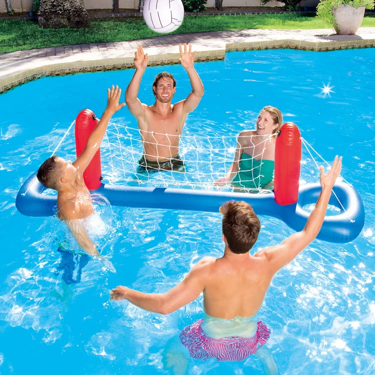

Bestway inflatable water volleyball net pool entertainment toy volleyball stand