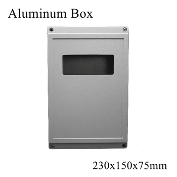 

FA10-1 230x150x75mm Waterproof Aluminum Enclosure Junction Distribution Box Electronic Terminal Project Case Outdoor Connection