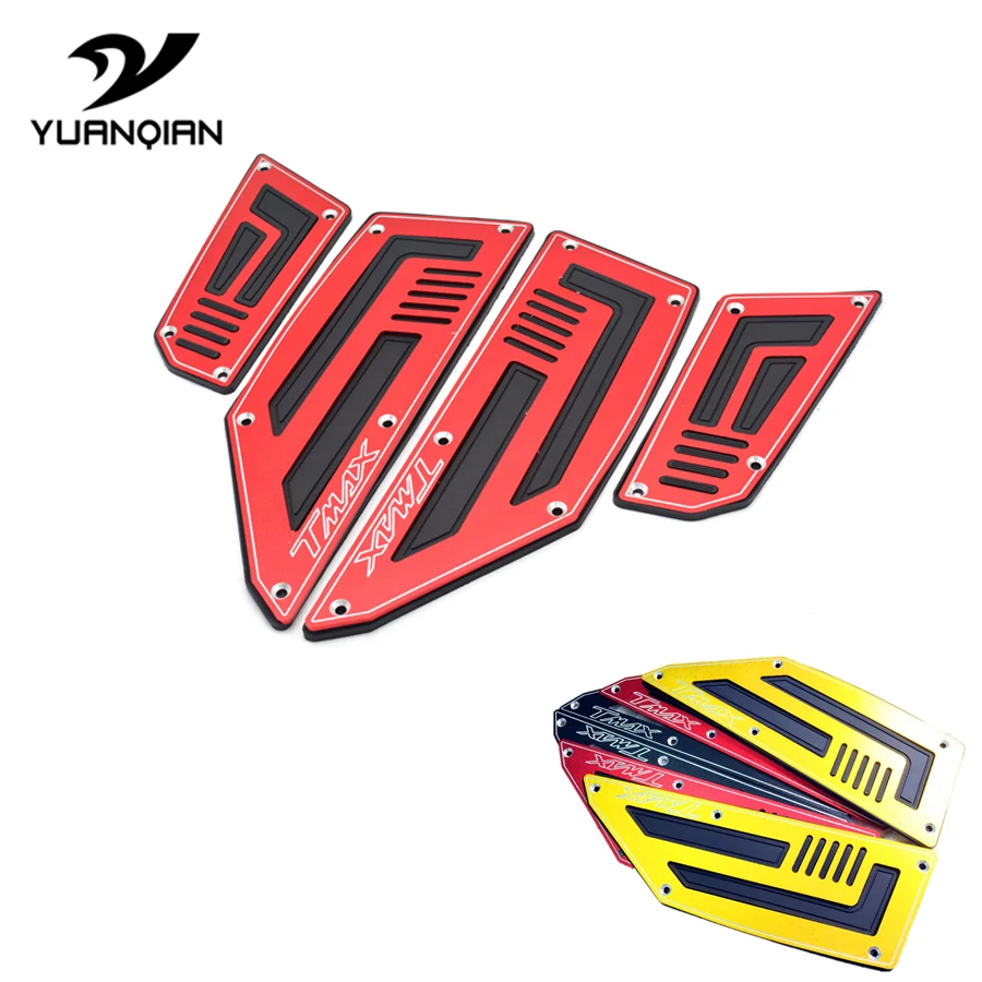 

For Yamaha Tmax 530 Tmax530 T-Max T MAX 530 12-16 Footrest Motorcycle Pedal Moto Accessories Footboard Steps Foot Pegs Plate