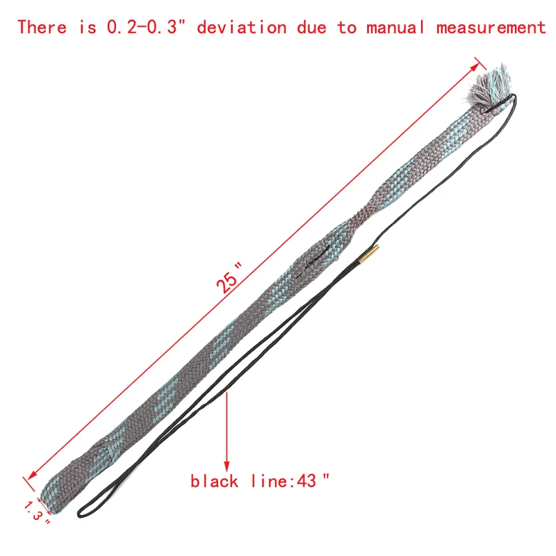 BoreSnake .50 Cal .54 Cal Gun Cleaning Kit Rifle Barrel Cleaner Pistol Cleaning Brush Hunting Accessories RL37-0035-G18-5