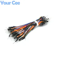 65 pcs Solderless Flexible Breadboard Jumper Wire Cable