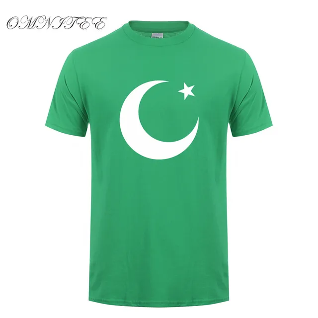 New Country Flag Pakistan T Shirts Summer Style Men Casual Short Sleeve