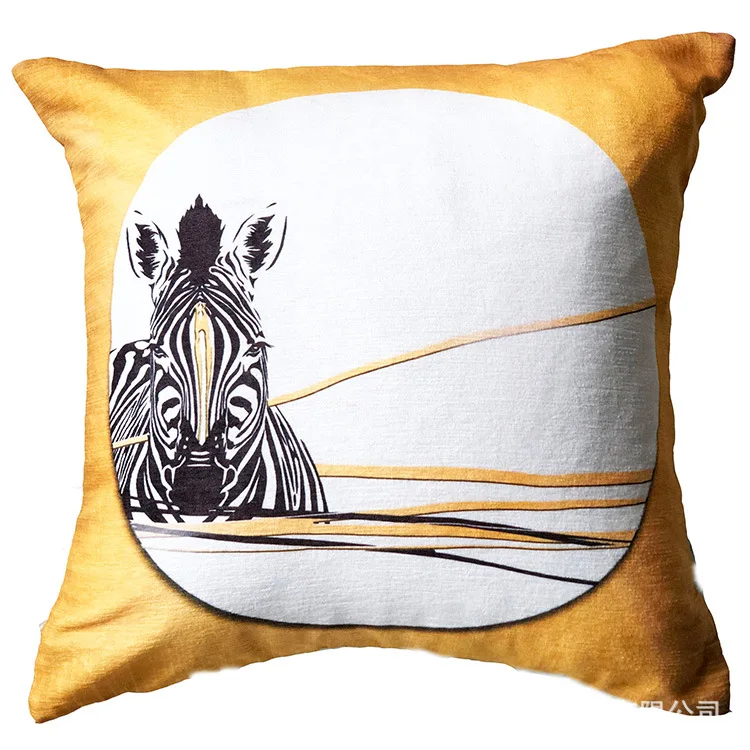 الأصفر الفن كيس وسادة كنبة مكتب كيس وسادة كيس وسادة غطاء الوسادة وسادة الخصر حالة السرير غطاء وسادة المنزل الزخرفية