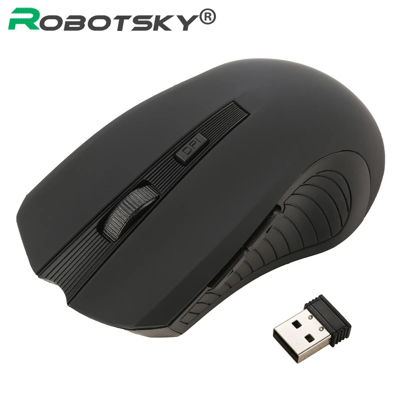 1600 dpi 2,4 GHz Беспроводная игровая мышь оптическая USB геймерская компьютерная мышь для ПК ноутбука настольная Прямая поставка